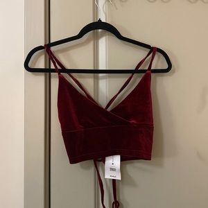 BRAND NEW Velvet going-out Tank Top WITH TAGS